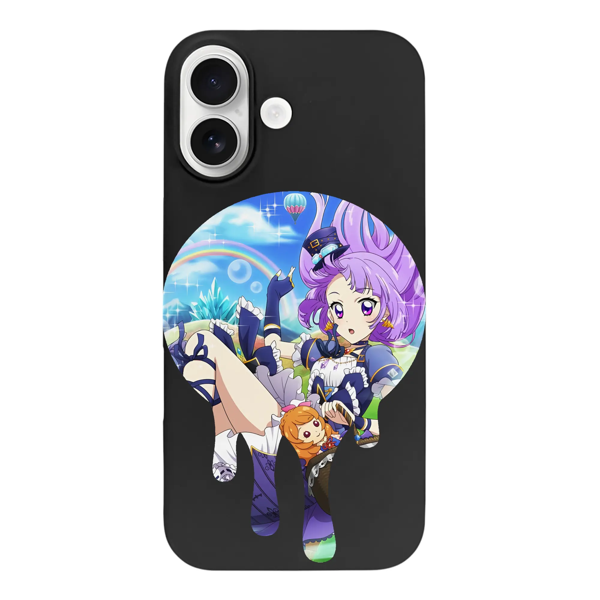 アイカツ グッズ 氷上 スミレ - iPhone 17 シリーズ シリコンケース 薄型 耐衝撃 指紋防止 ソフトタッチカバー 精密フィット 傷防止 保護ケース iPhone 17/17 Air/17 Pro/17 Pro Max 対応